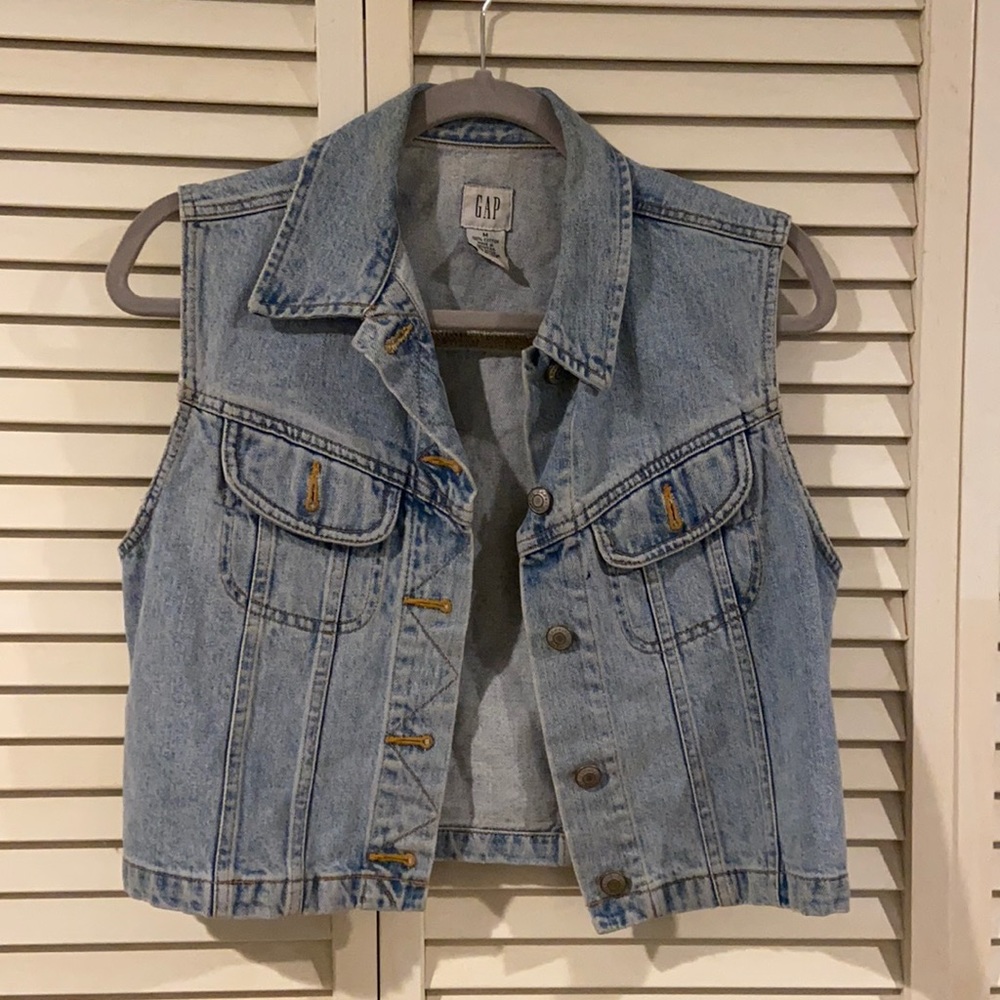 Denim vest
